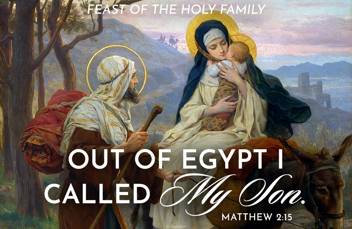 Out of Egypt Holy Family Half Page 1 Out of Egypt Holy Family Half Page
