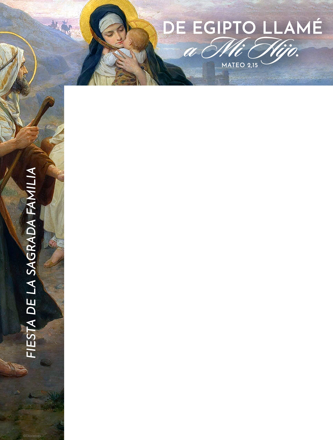 Out of Egypt Holy Family Spanish Wrapper 1 Out of Egypt Holy Family Spanish Wrapper