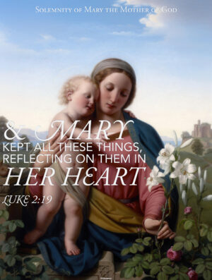 Mary Kept All These Things Mother of God Cover