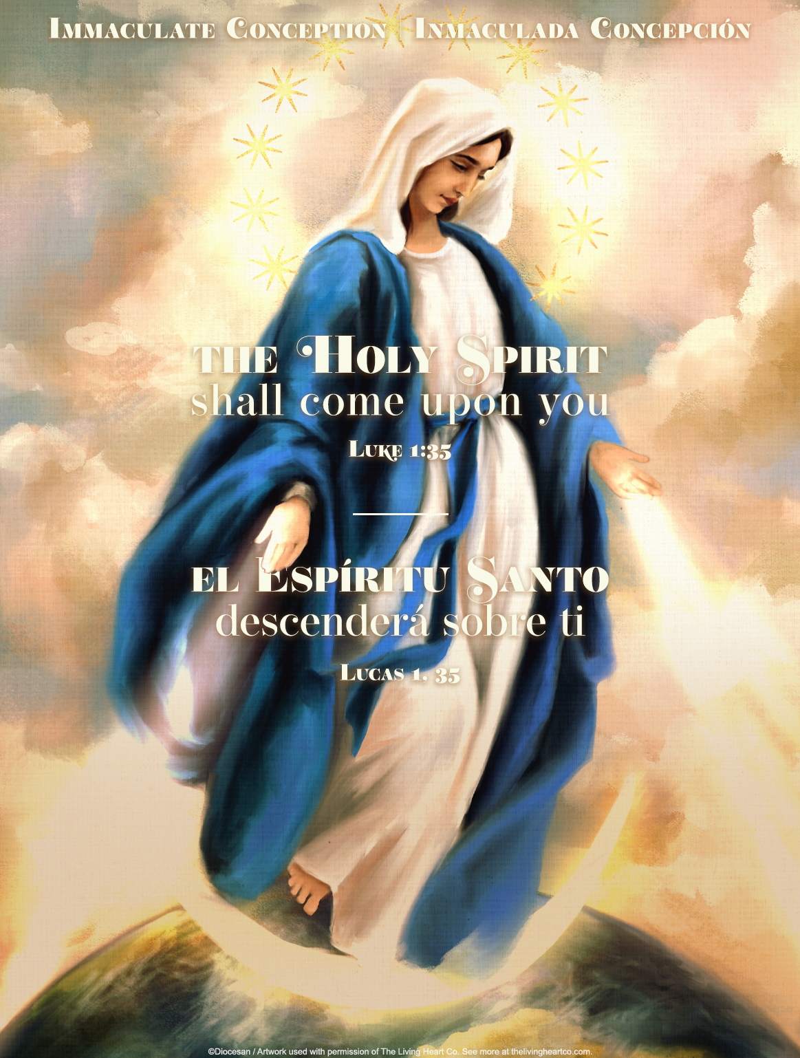 Immaculate Conception by The Living Heart Co Immaculate Conception by The Living Heart Co. Bilingual Cover