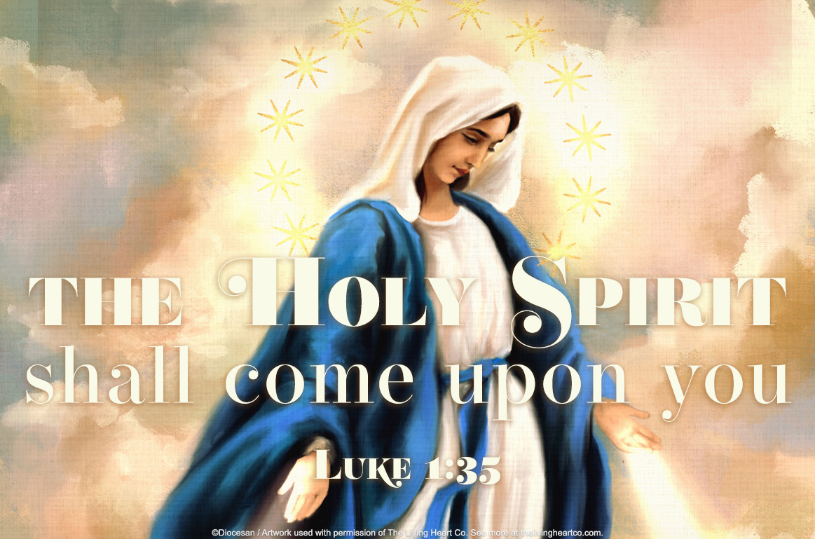 Immaculate Conception by The Living Heart Co Immaculate Conception by The Living Heart Co. Half Page