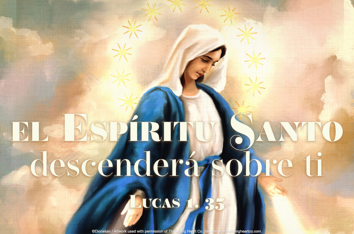 Immaculate Conception by The Living Heart Co Immaculate Conception by The Living Heart Co. Spanish Half Page