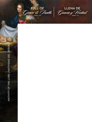 Grace and Truth Christmas Bilingual Wrapper