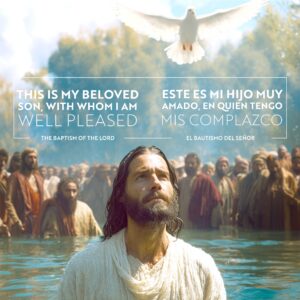 My Beloved Son. Bilingual Square