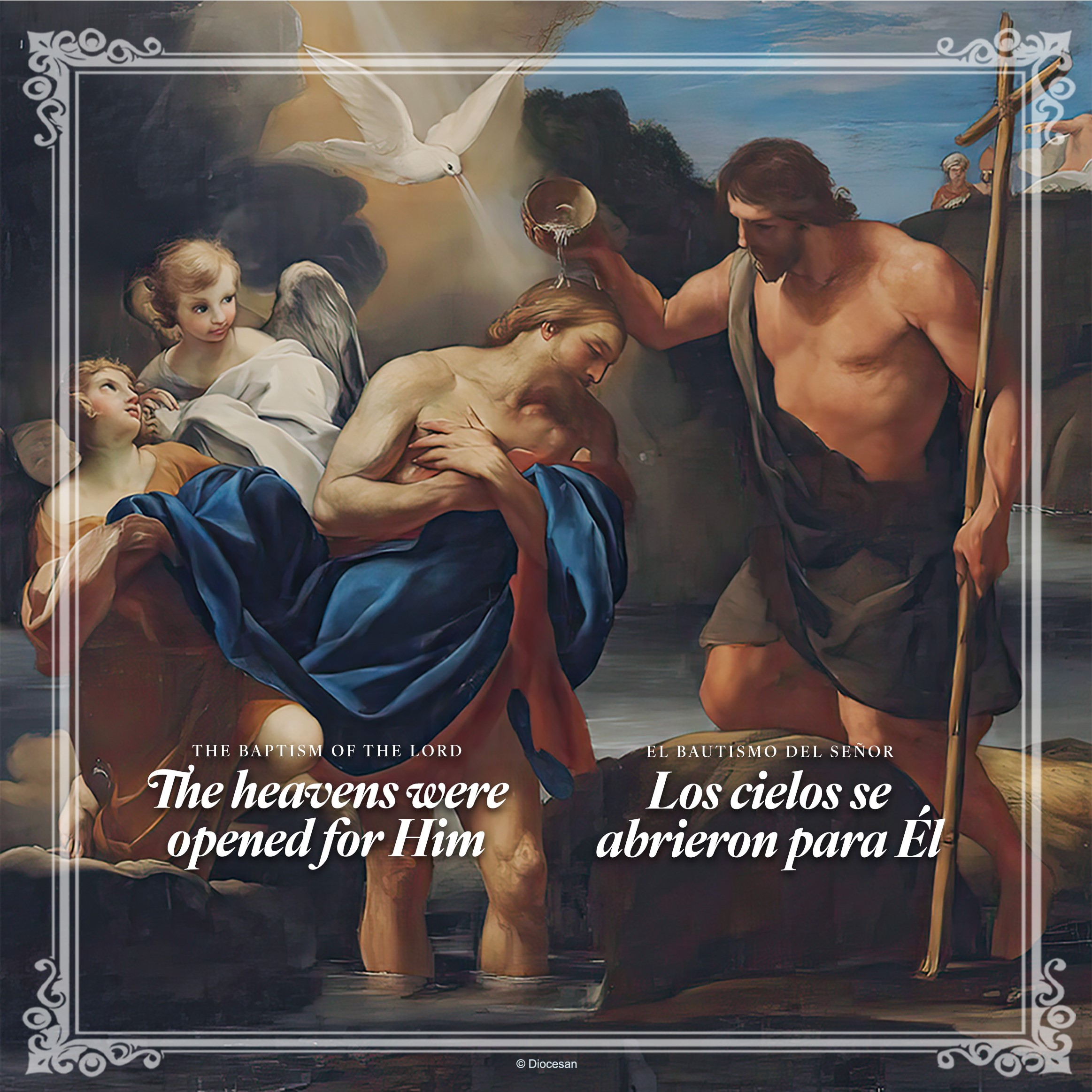 The Heavens Were Opened The Heavens Were Opened. Bilingual Square