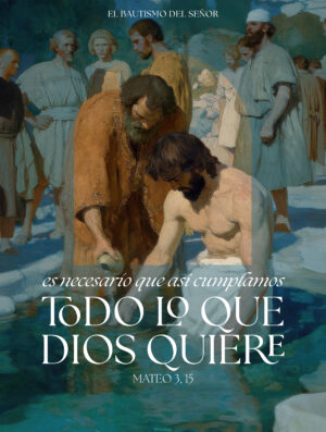 Baptism of the Lord to Fulfill All Righteousness Spanish Cover