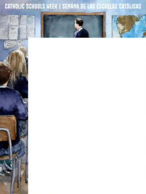 Catholic Schools Week Bilingual Wrapper