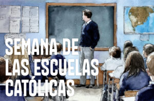 Catholic Schools Week Spanish Half Page