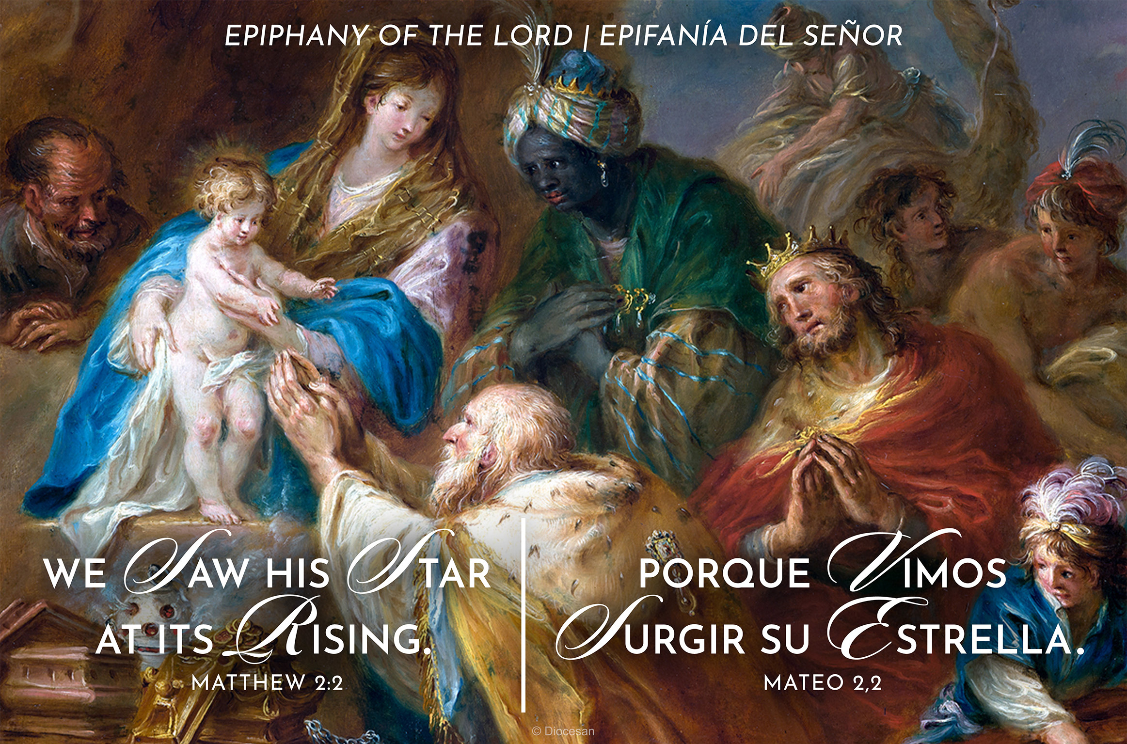 Saw His Star Epiphany Bilingual Half Page 1 Saw His Star Epiphany Bilingual Half Page