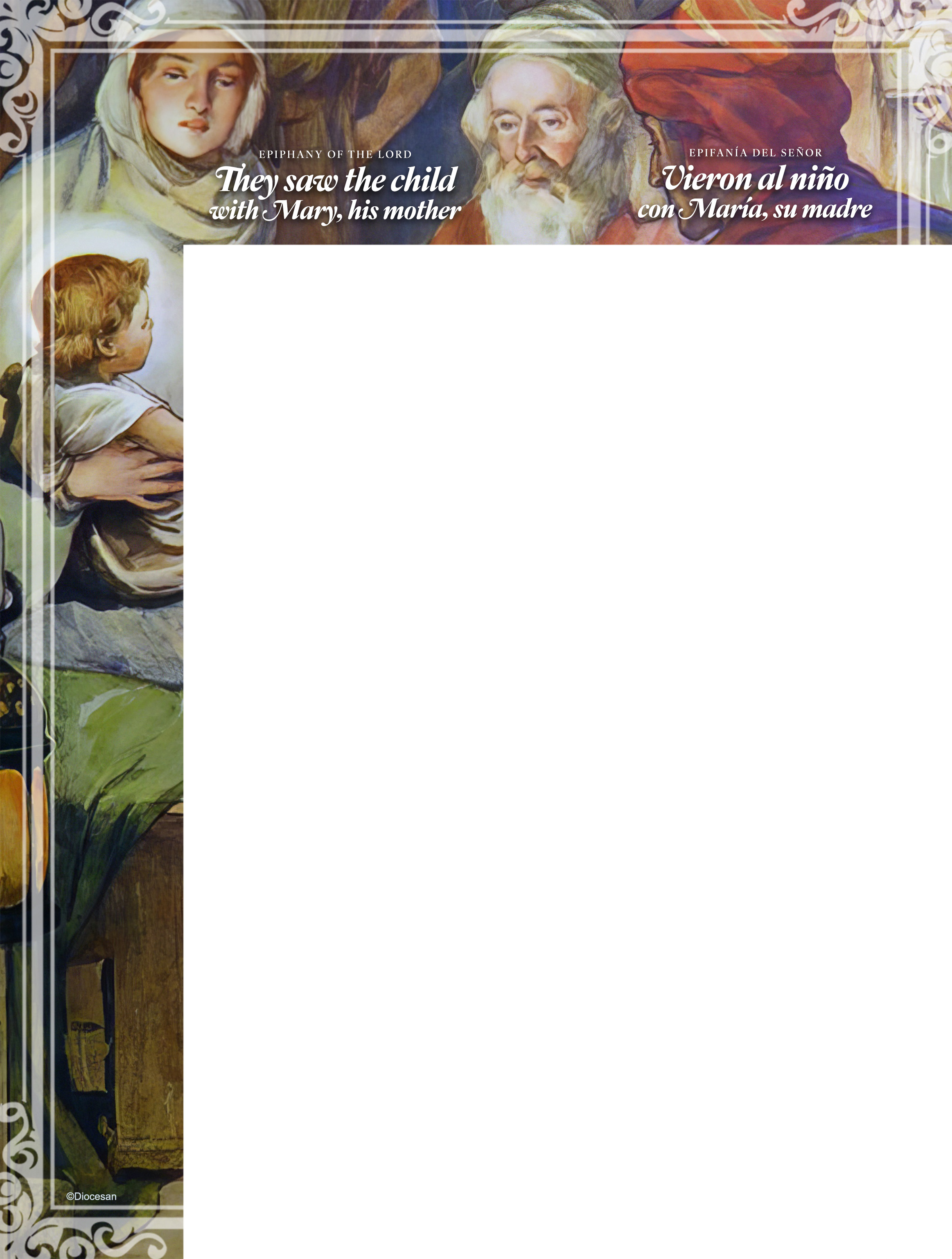 They Saw The Child They Saw The Child. Epiphany Bilingual Wrapper