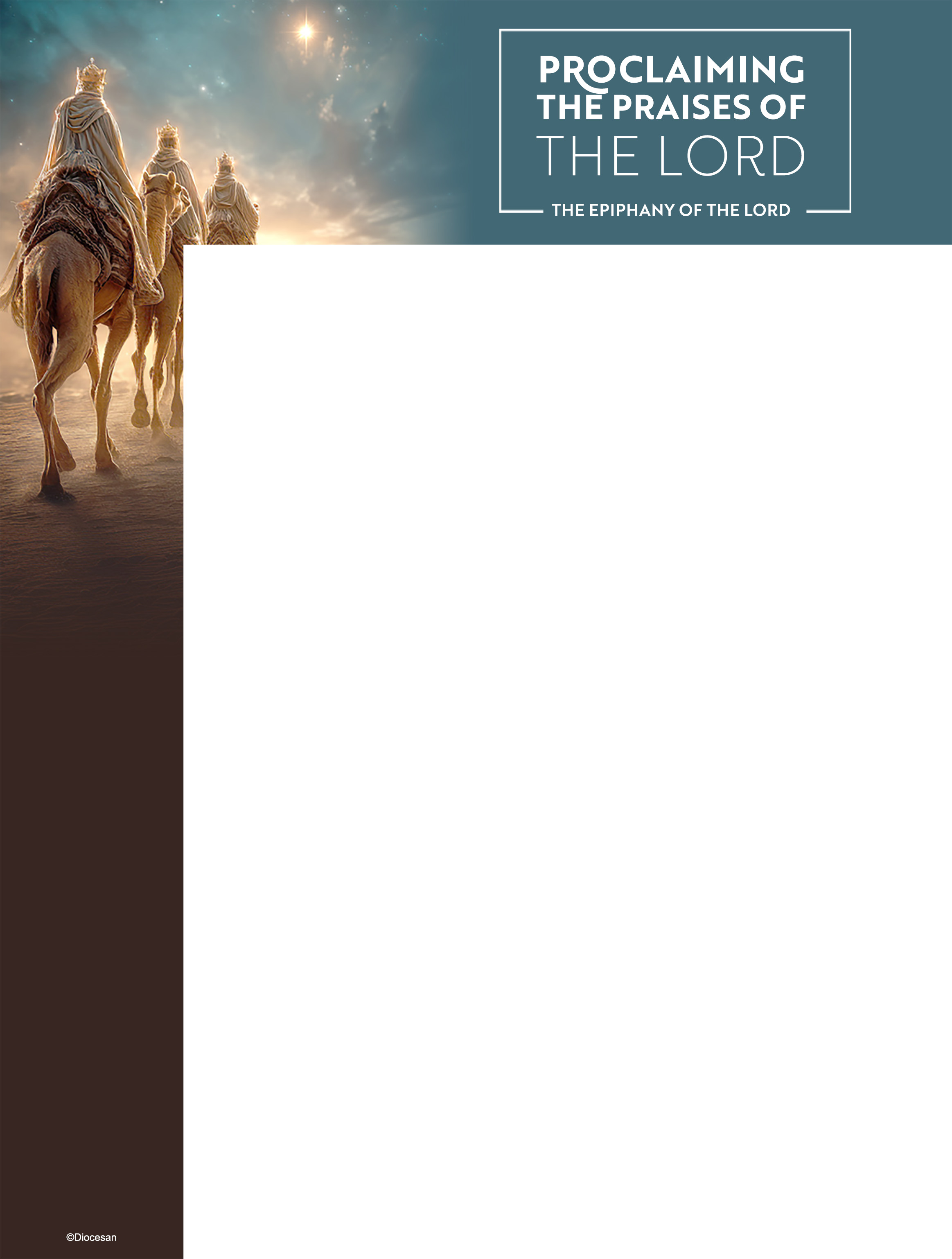 Proclaiming The Praises Proclaiming The Praises. Epiphany Wrapper