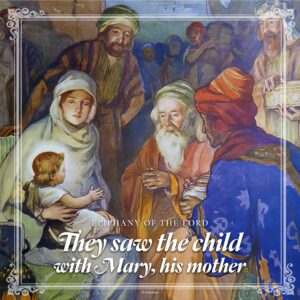 They Saw The Child. Epiphany Square