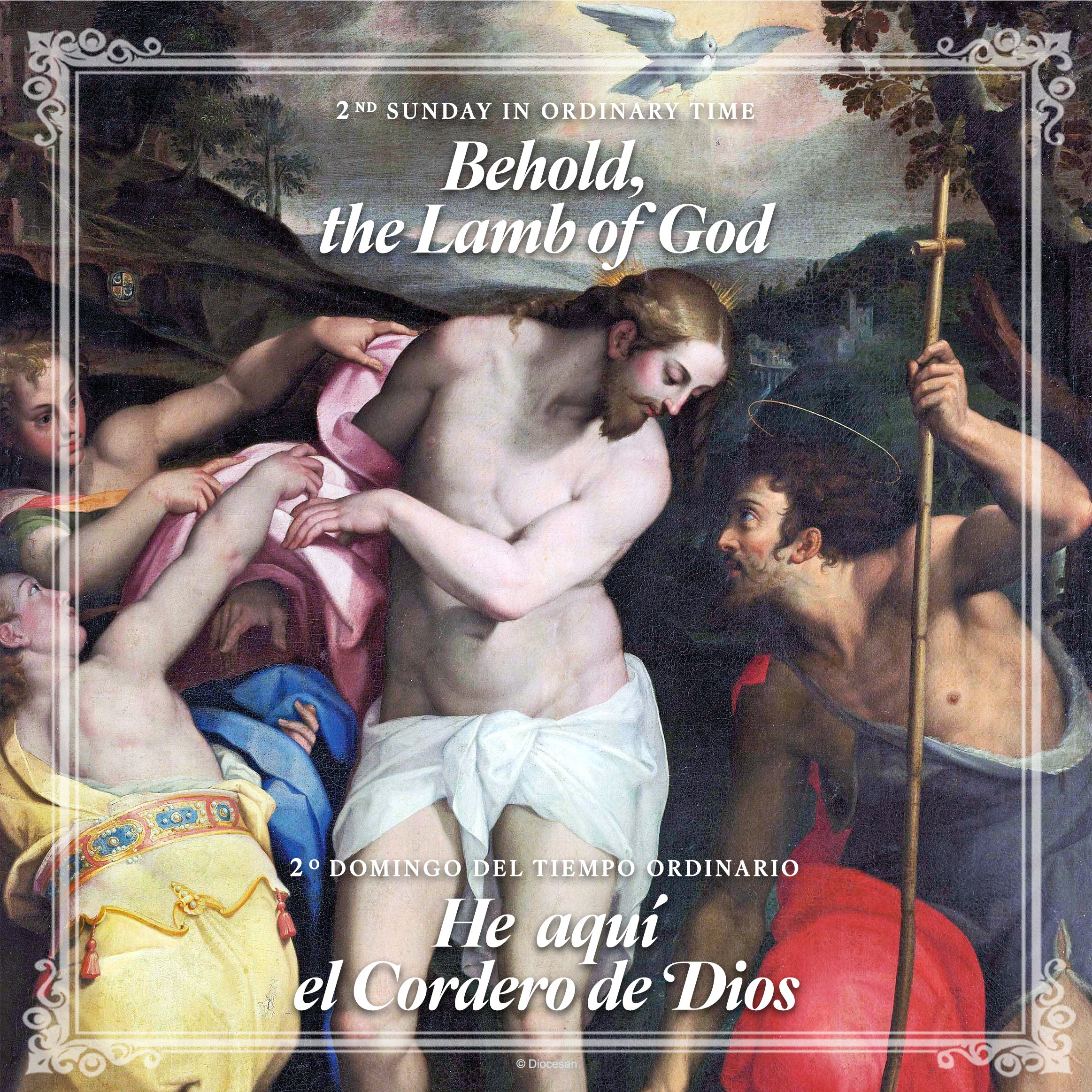 Behold the Lamb of God Behold the Lamb of God. Bilingual Square