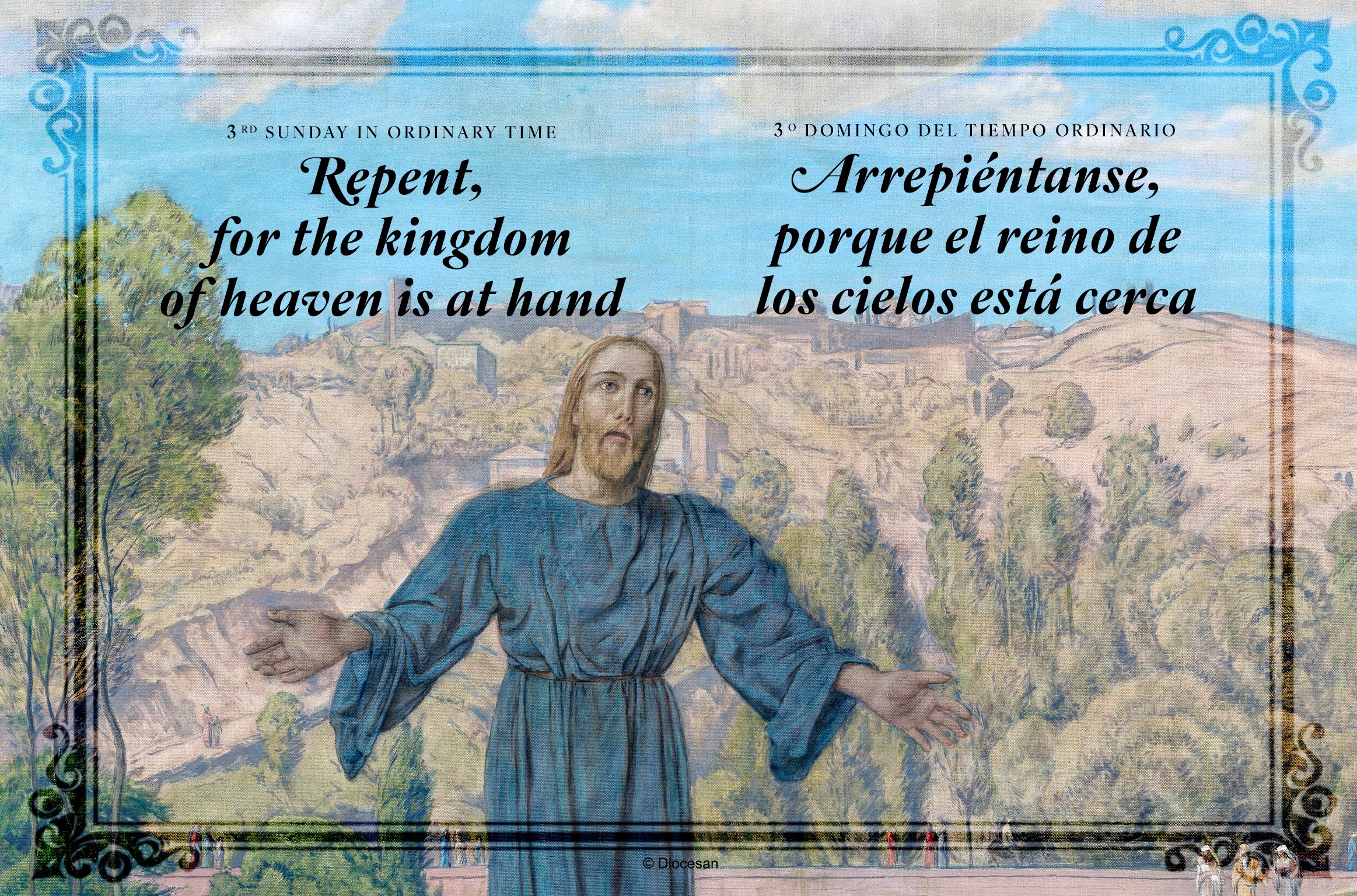 The Kingdom of Heaven The Kingdom of Heaven. Bilingual Half Page