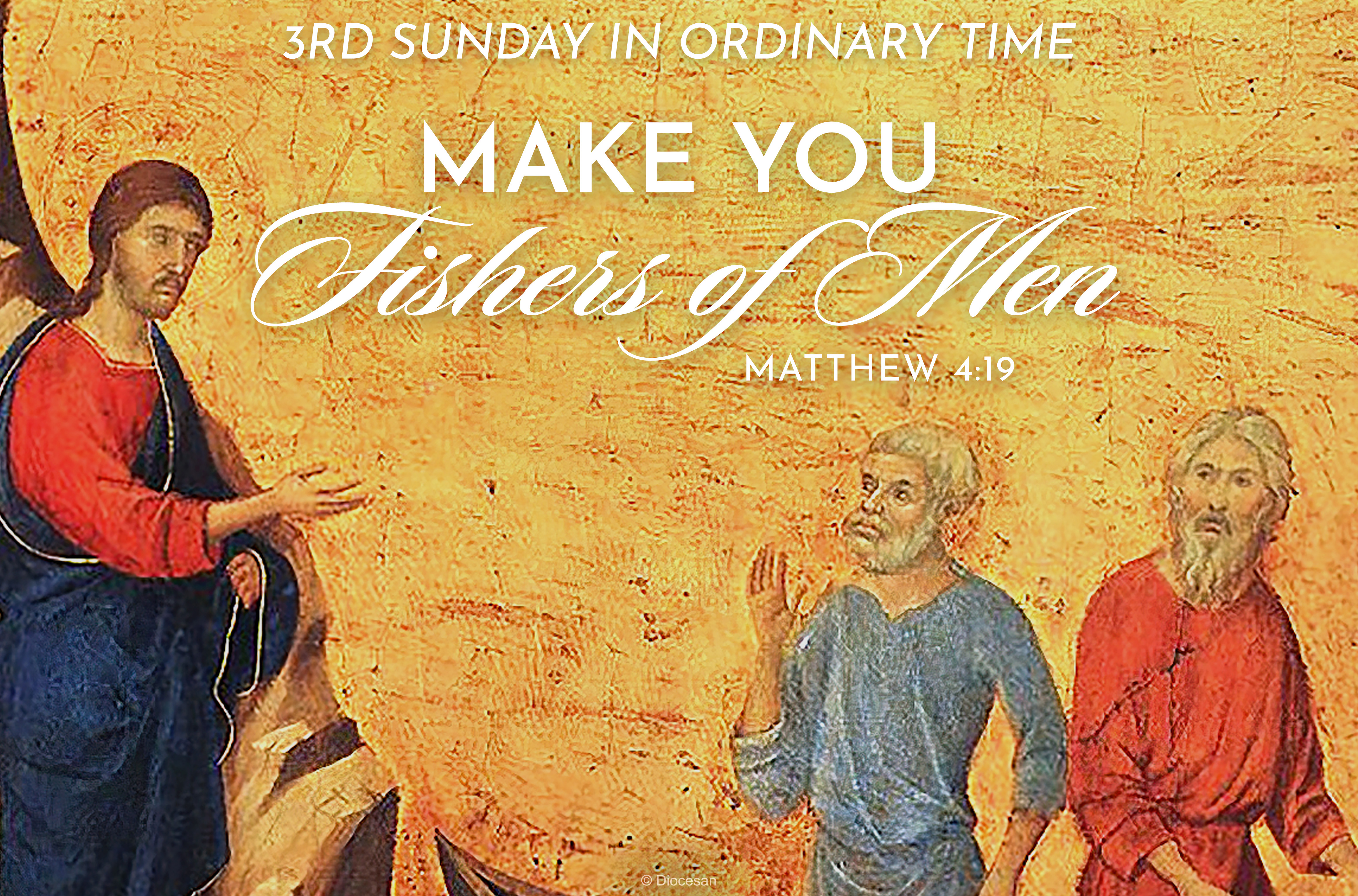 Fishers of Men Ordinary Time Half Page