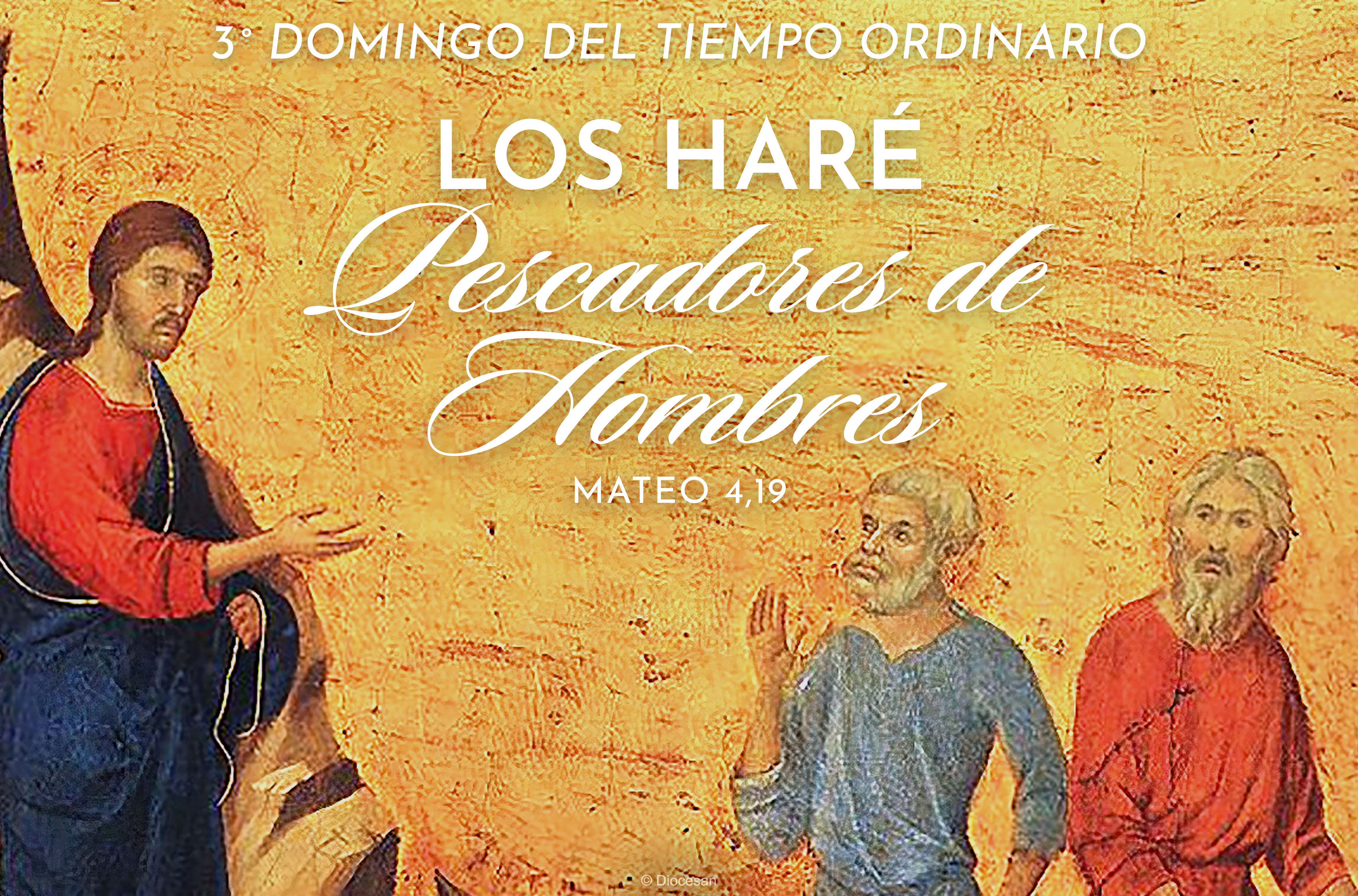 Fishers of Men Ordinary Time Spanish Half Page