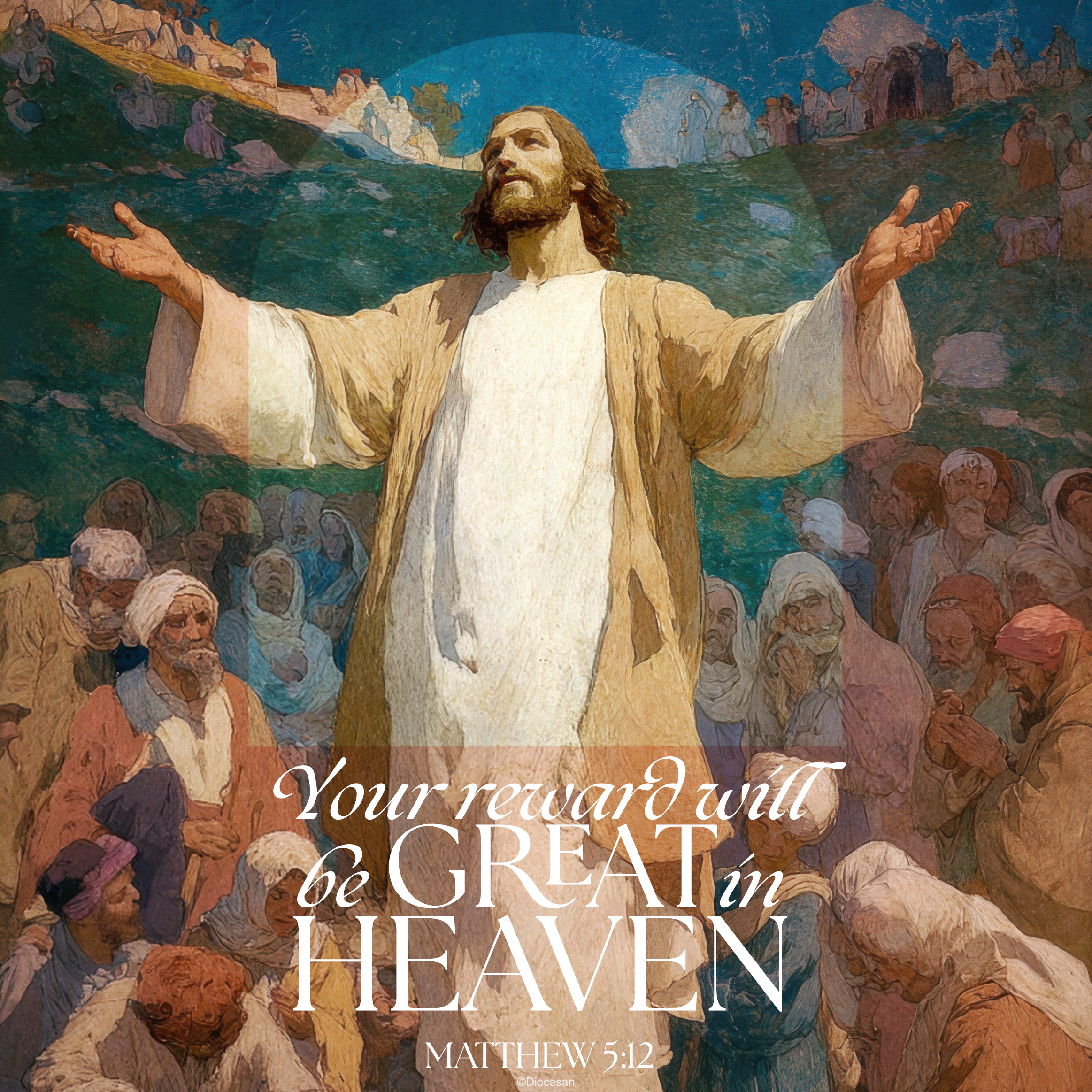 Your Reward Will Be Great in Heaven Square 1 Your Reward Will Be Great in Heaven Square