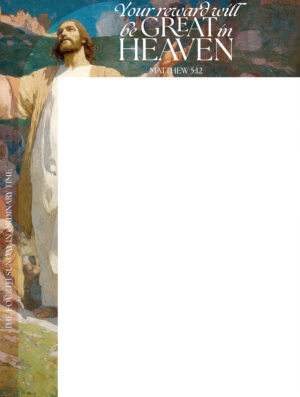 Your Reward Will Be Great in Heaven Wrapper