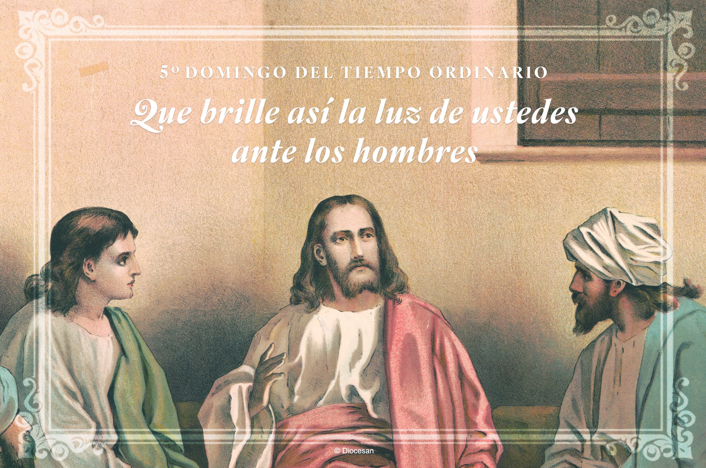 Your Light Must Shine. Spanish Half Page