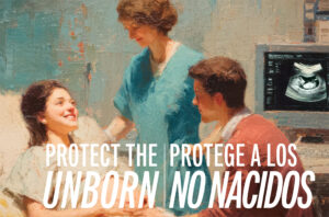 Protect the Unborn Bilingual Half Page