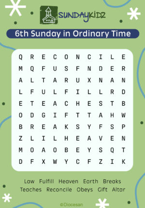 6th Sunday Ordinary Time Cycle A Vertical