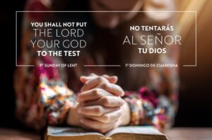 You Shall Not. Bilingual Half Page