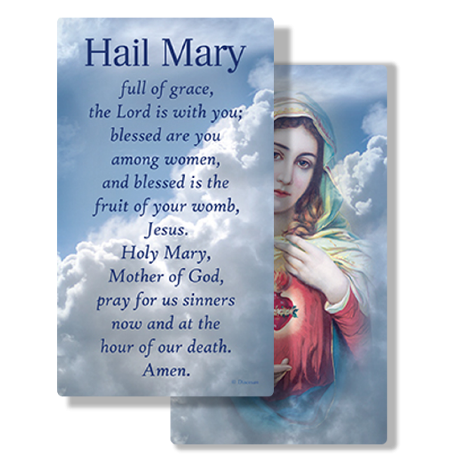 Mary Prayer Card B – Diocesan