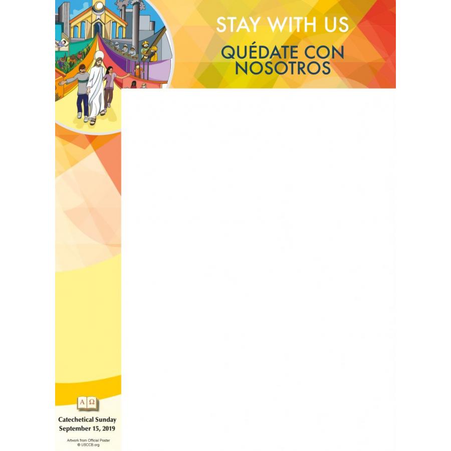 Catechetical Sunday Official USCCB Poster Wrapper Diocesan