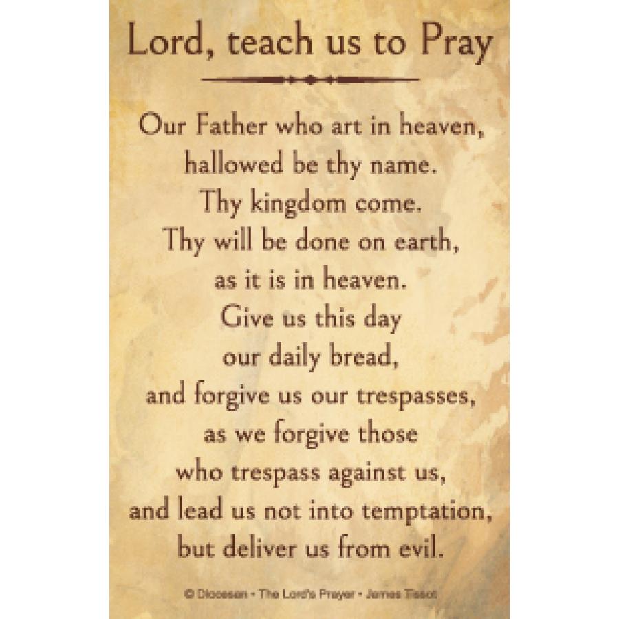 The Lord’s Prayer – Diocesan