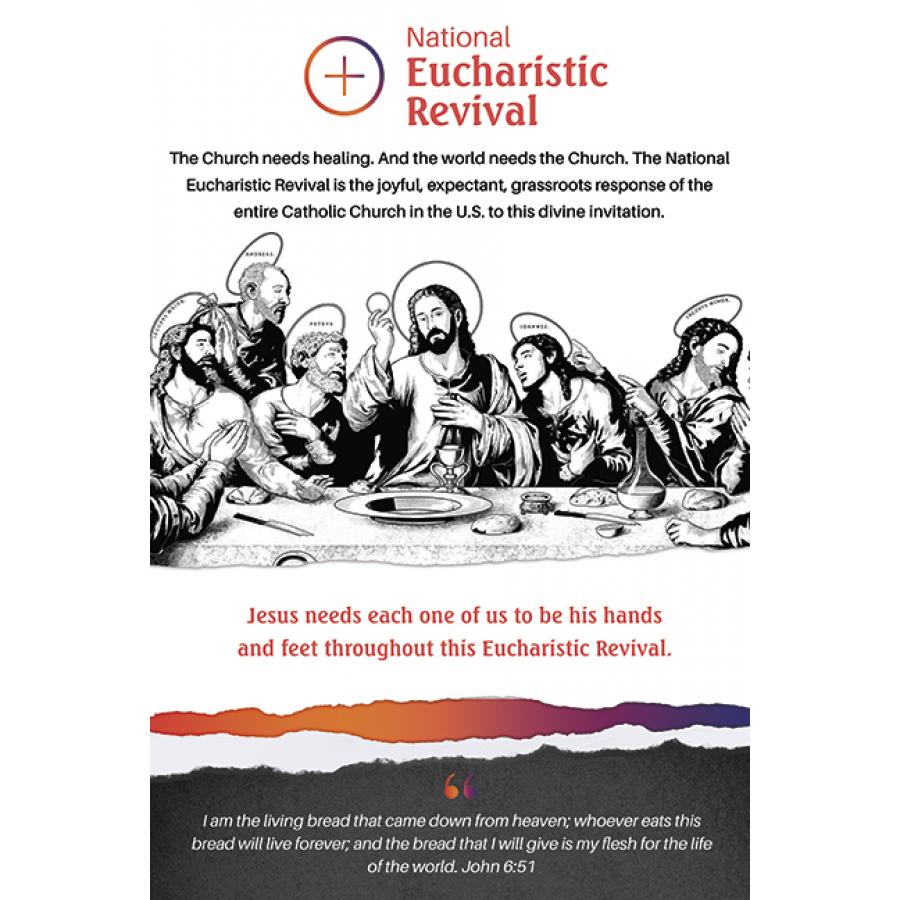 Healing national eucharistic revival poster diocesan