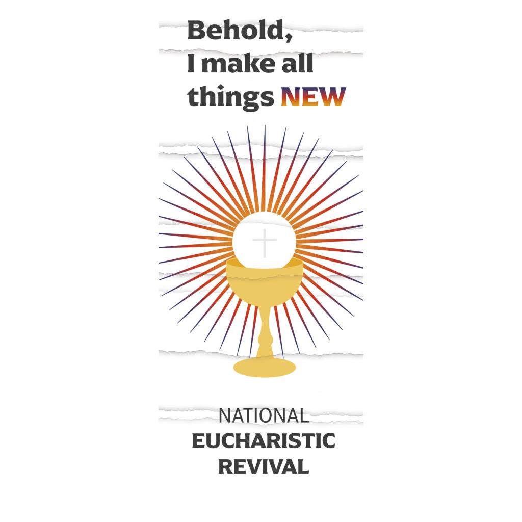 Behold – National Eucharistic Revival – Banner – Diocesan