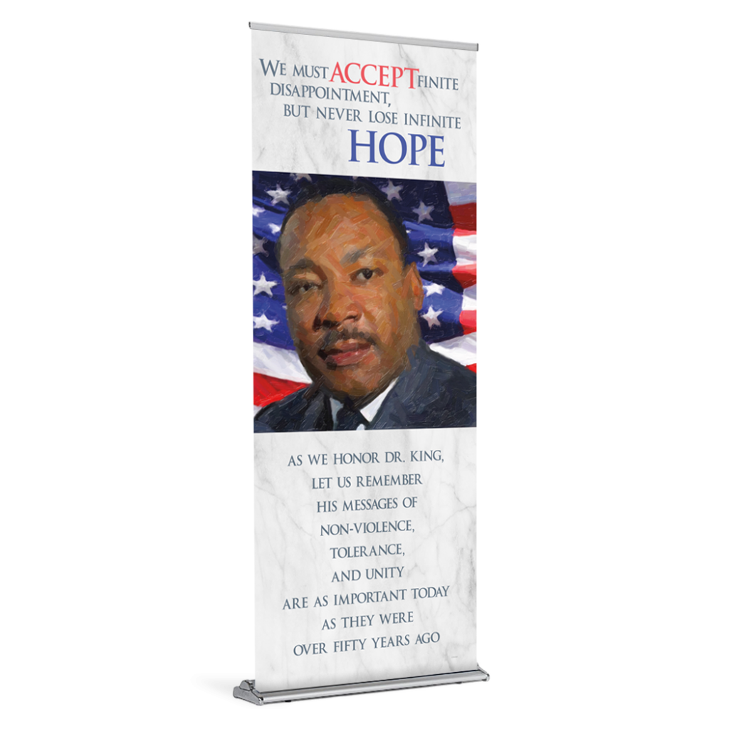 Martin Luther King Jr. Hope Banner - Diocesan