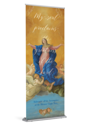 Greatness of the Lord <br>Assumption of Mary <br>Banner