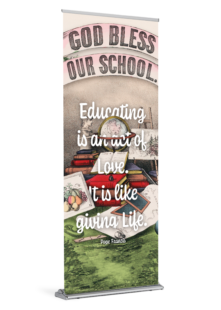 Bless Our School <br>Back to School Banner