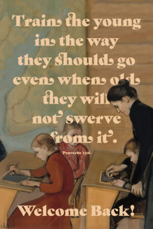 Train the Young - Back to School - Poster