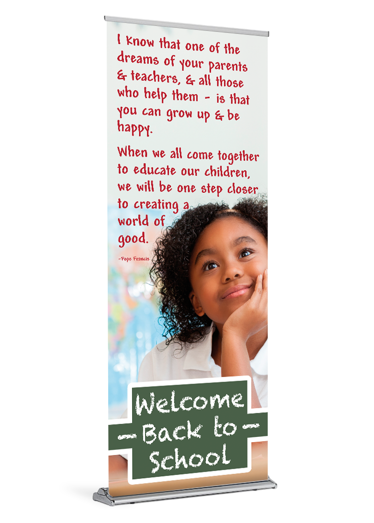 Creating a World of Good <br>Back to School Banner