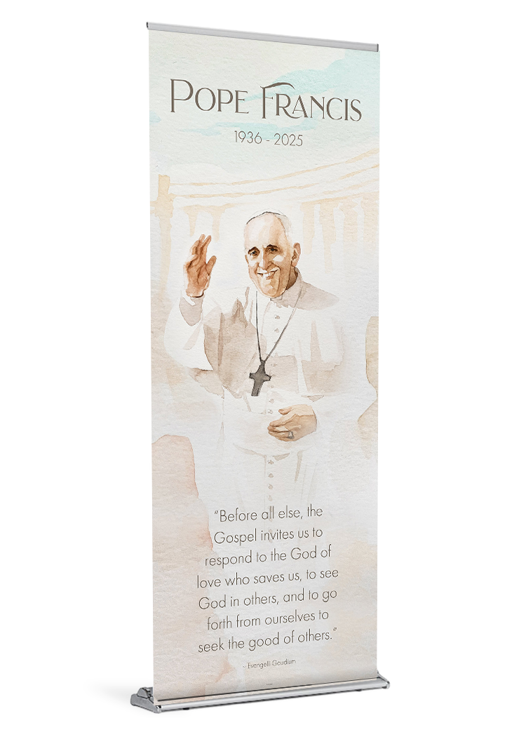 Pope Francis Banner