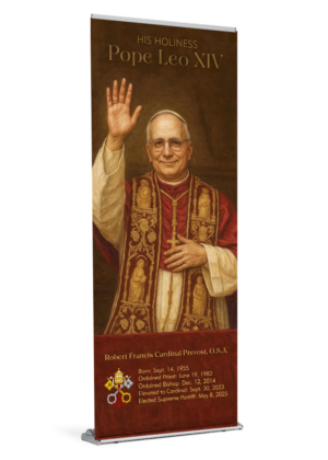 Pope Leo XIV Painting - Banner