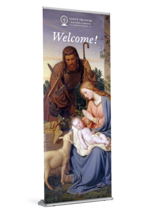 Holy Family - Welcome Banner<br>Customizable