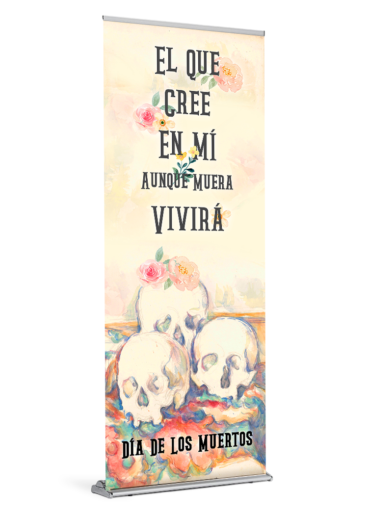 Day of the Dead <br>Whoever Believes in Me <br>Banner - Image 2