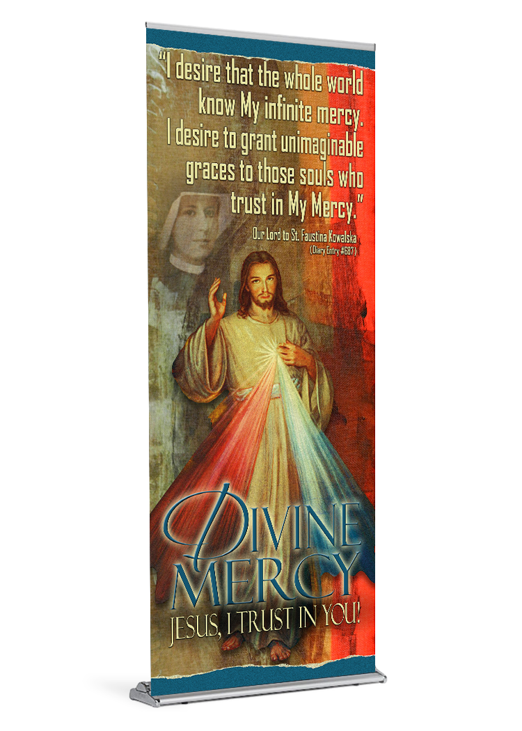 Divine Mercy Banner B