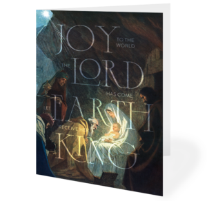 Let Earth Receive Her King Greeting Card