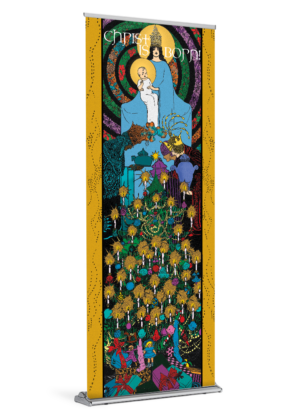 Christ is Born - art deco