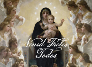 All Ye Faithful - Spanish - Postcard