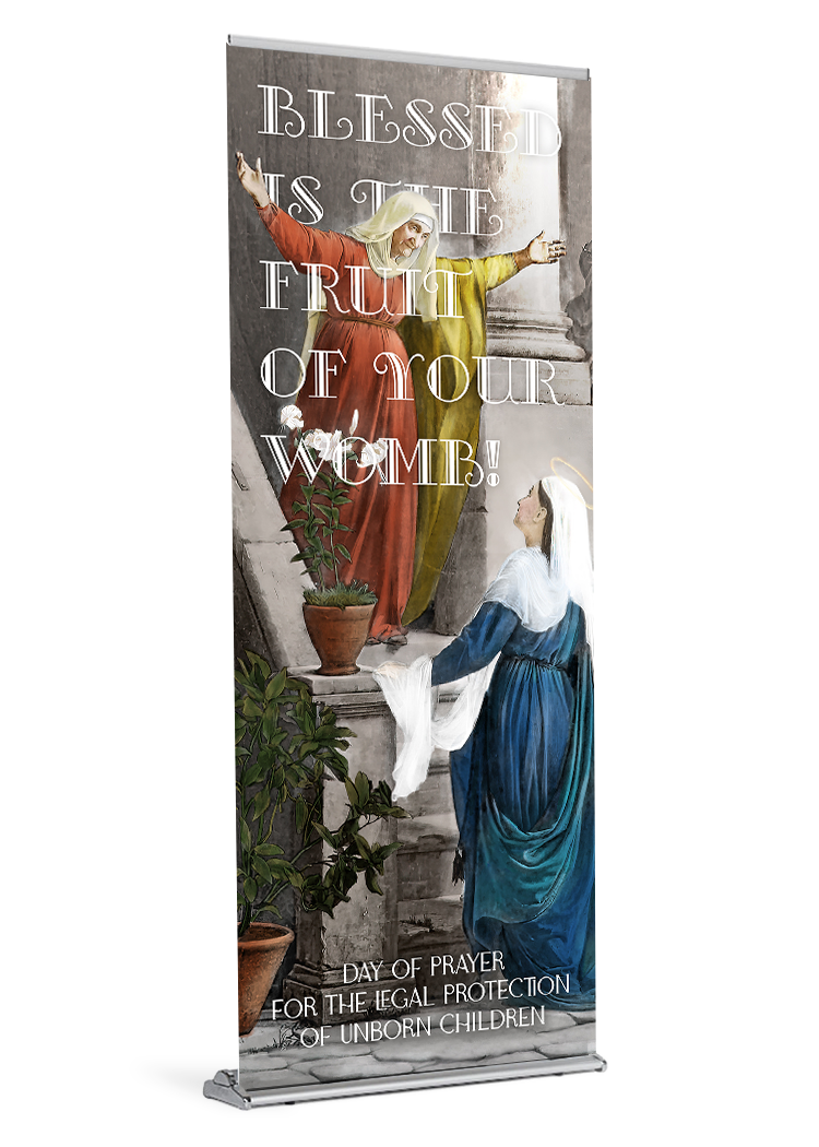 Blessed Womb<br>Day of Prayer for the Legal Protection of Unborn Children<br>Banner