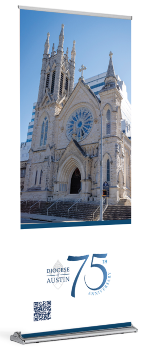 Diocese of Austin - 75th Anniversary - Banner