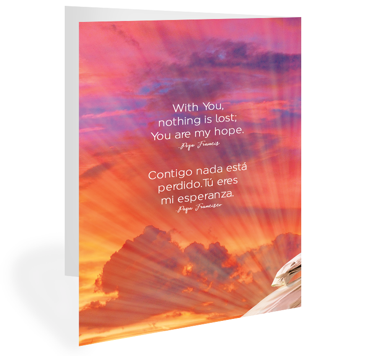 Greatest of Miracles Easter Greeting Card - Bilingual - Image 2