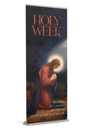 Holy Week Garden of Gethsemane Custom Banner