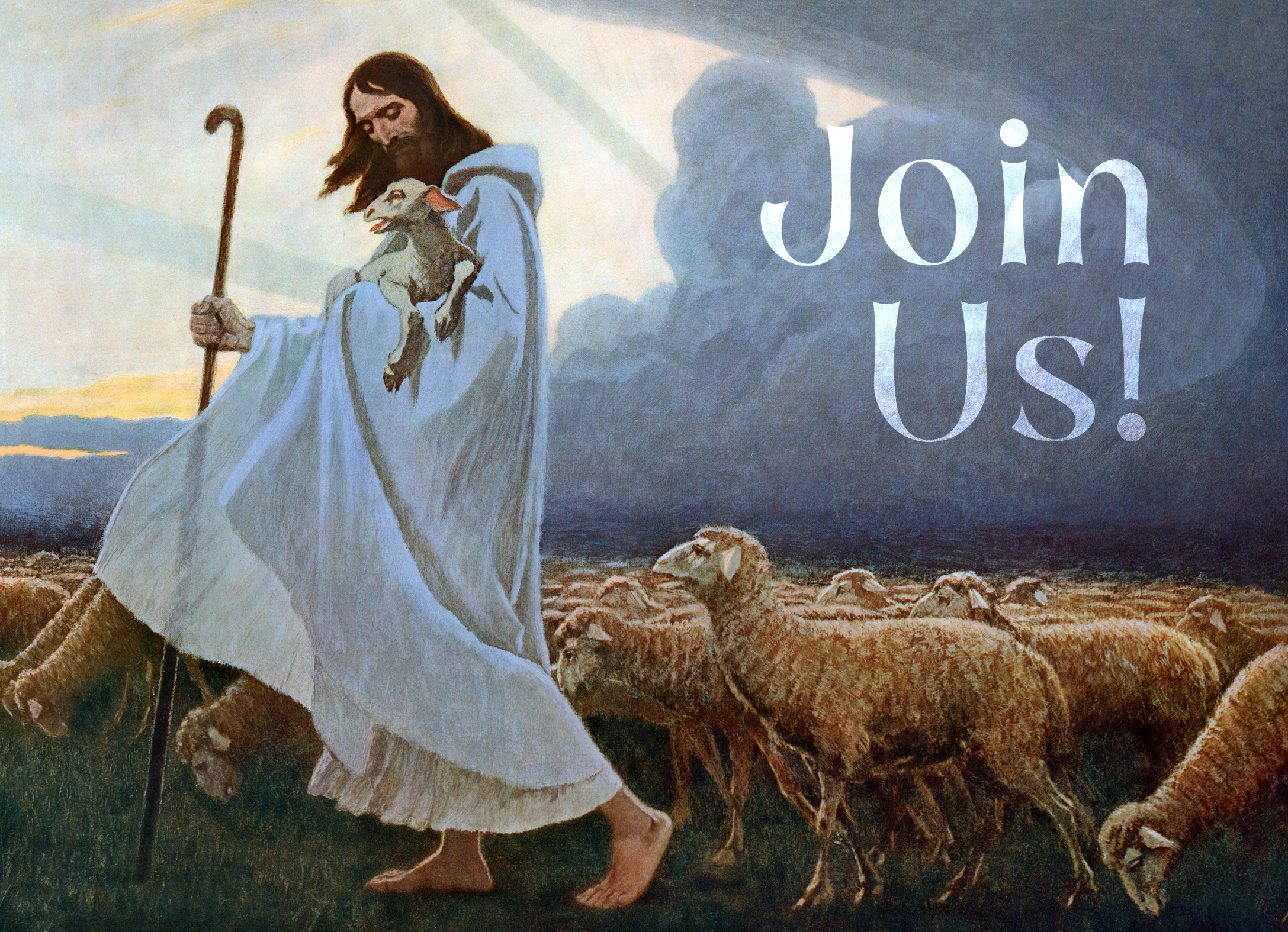 Join Us - Good Shepherd - Postcard