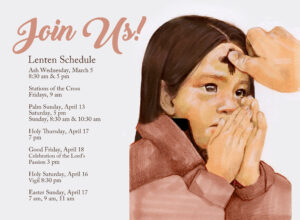 Join Us - Receiving Ashes - Postcard